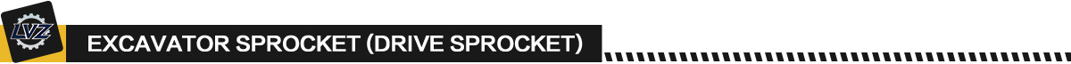 Excavator Sprocket (Drive Sprocket)