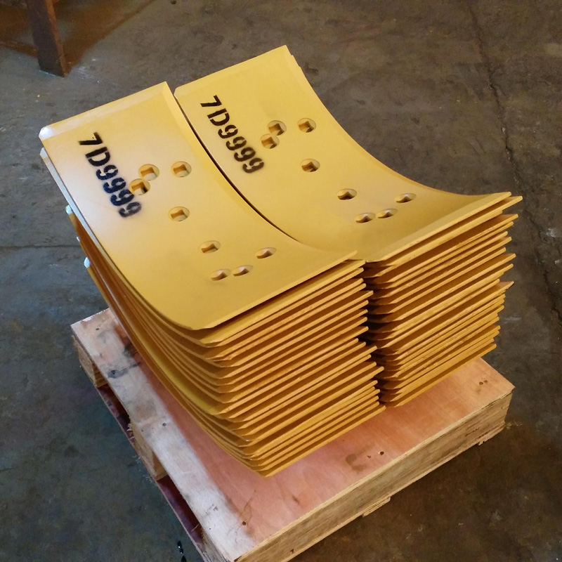 High Quality 6Y2801 6Y2805 Wheel Loader Spare Parts Blade End Bit 7D2052 7D9999 Cutting Edge