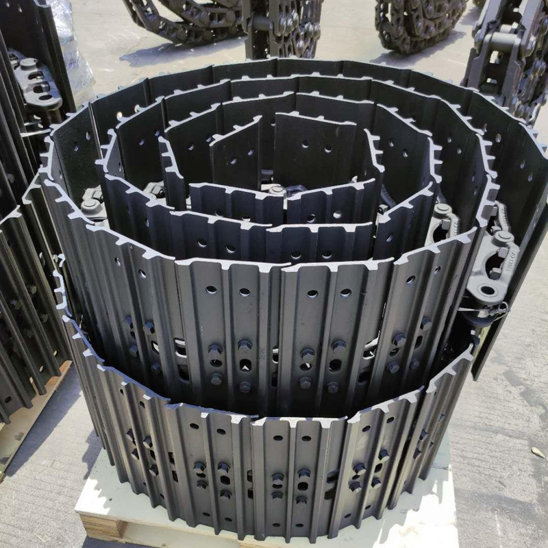 Excavator Undercarriage Parts for Caterpillar Track Chain Group 35MnB 25MnB Track Link Assy for Dozer  D6 D7 D8 D9 PC300