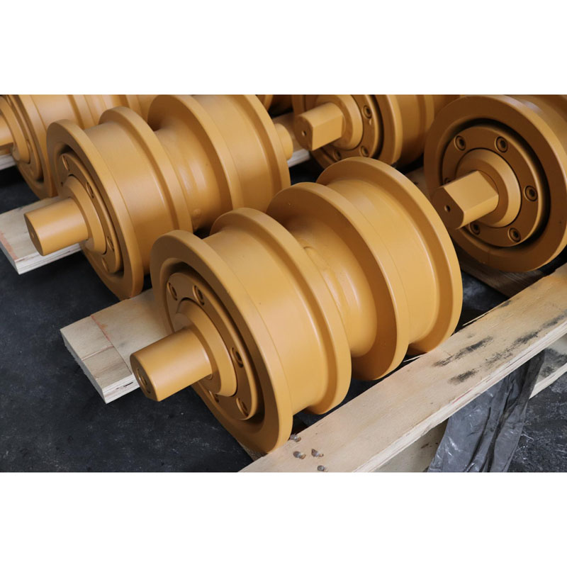 Mini Excavator Dozer Blade Bucket Bulldozer Track Shoe Kt122 Track Roller