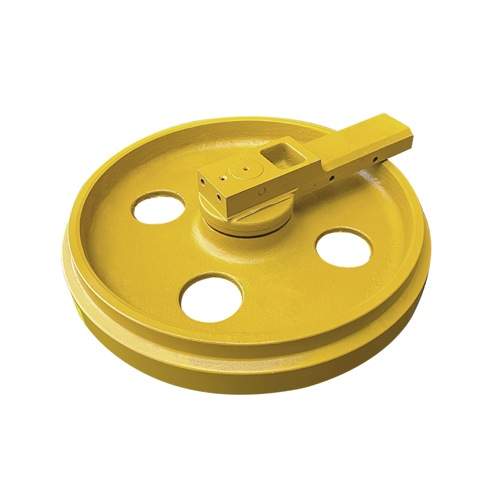 Idler Assy 320D Bulldozer Track Idler Roller Group Mini Excavator Front Idler Pulley