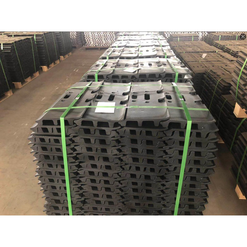 Excavator Track Shoes 500*8 Assy Paver Track Shoe Dozer Track Shoe Group 600*8 for Construction Machinery Parts