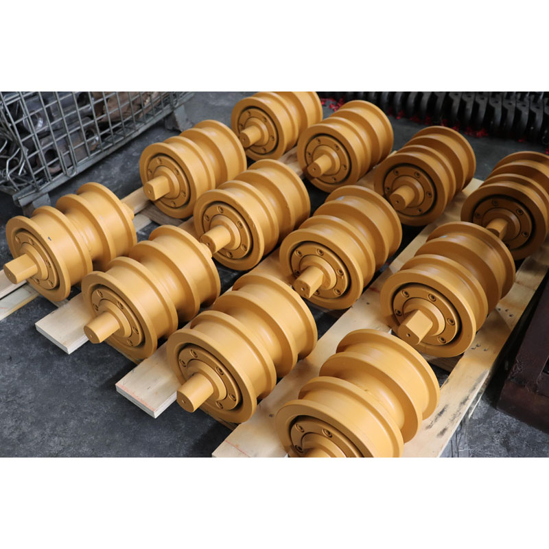 Mini Excavator Dozer Blade Bucket Bulldozer Track Shoe Kt122 Track Roller