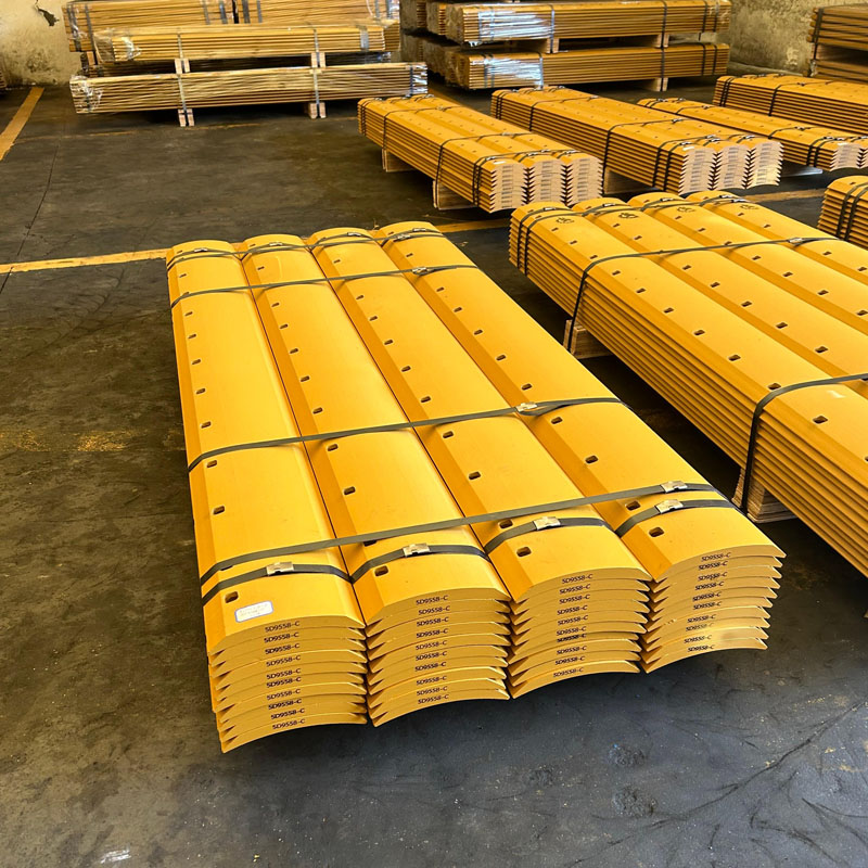  Heavy Machinery Part Heat-treated Cutting Edge 5D9558 Grader Blade for Earthmoving or Mining 30Mnb Carbon-steel Material